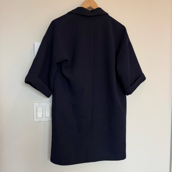 Navy short sleeves coat Forever 21 - Picture 5 of 5